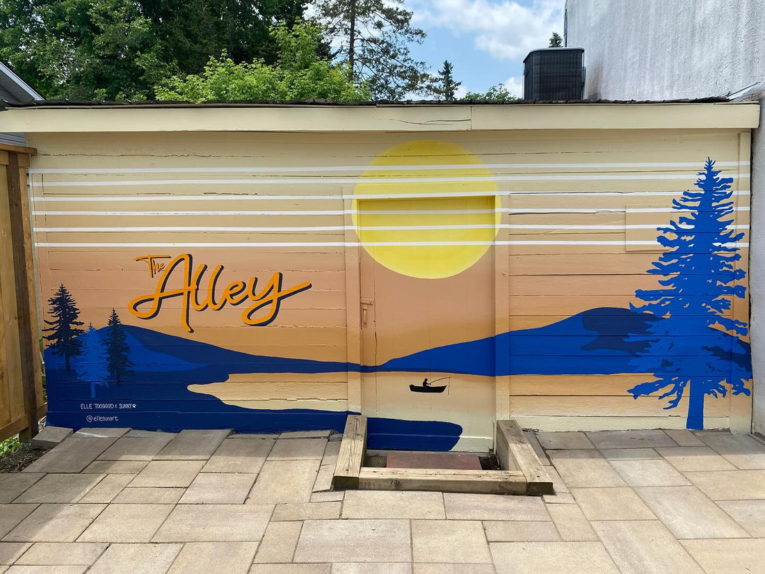 A Shed, A Mural, and A Memory of My Dad.