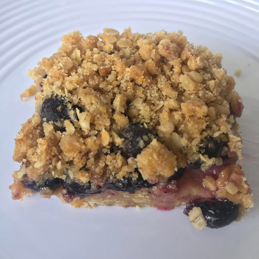 Blueberry Crumble Bar