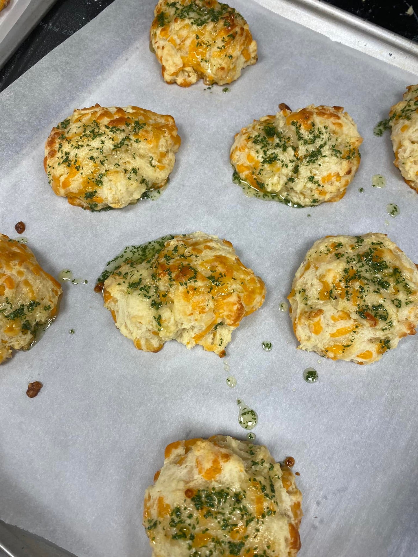 Garlic Cheddar Biscuits