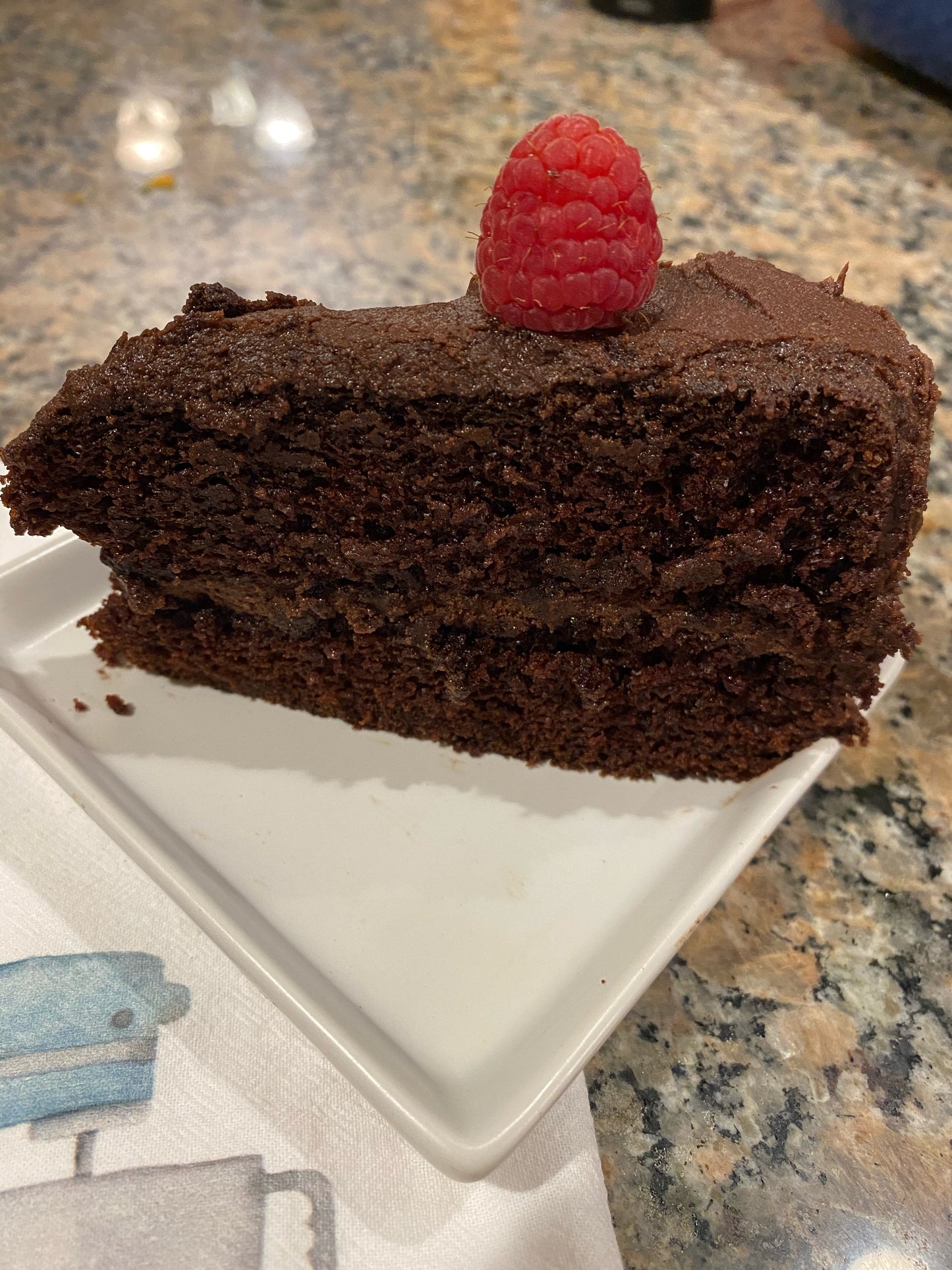 Chocolate Cake with Chocolate Buttercream Icing