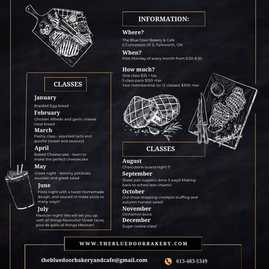 Adult Cooking Class - October - 6 Oct 2025