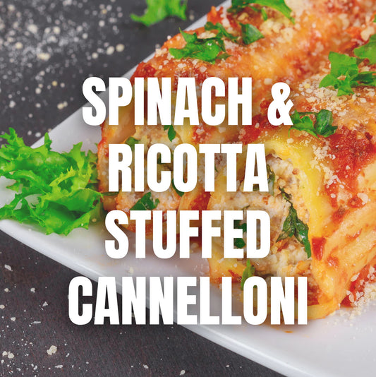 Spinach and Ricotta stuffed Cannelloni - July Monthly Meal - 17 Jul 2026