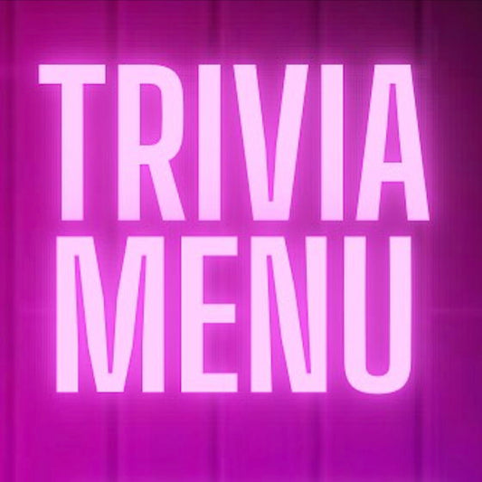 Trivia Night! January Menu - 30 Jan 2026