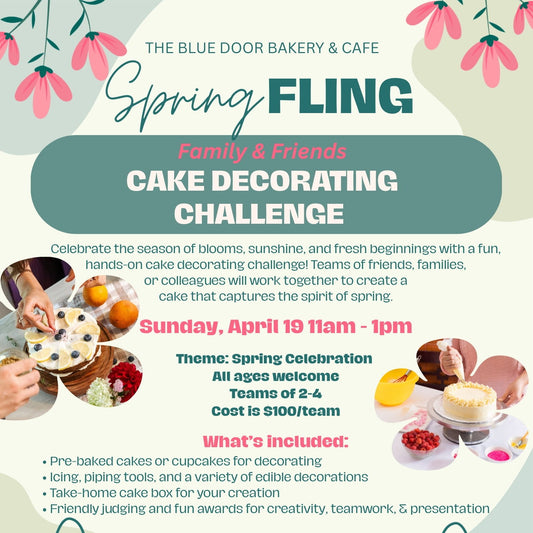 Spring Fling Cake Decorating Challenge! - 19 Apr 2026