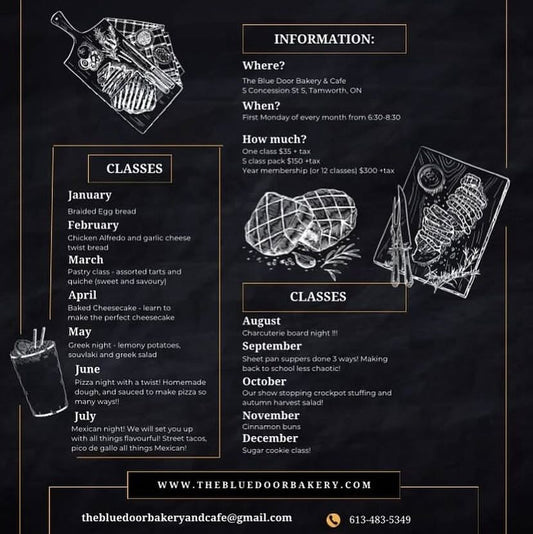 Adult Cooking Class - November - 3 Nov 2025