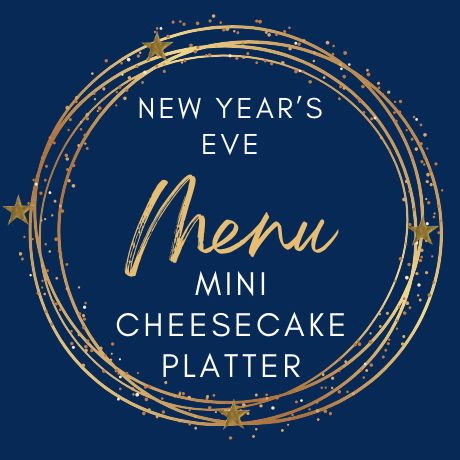New Year’s Eve Mini Cheesecake Platter - 12 Dec 2025