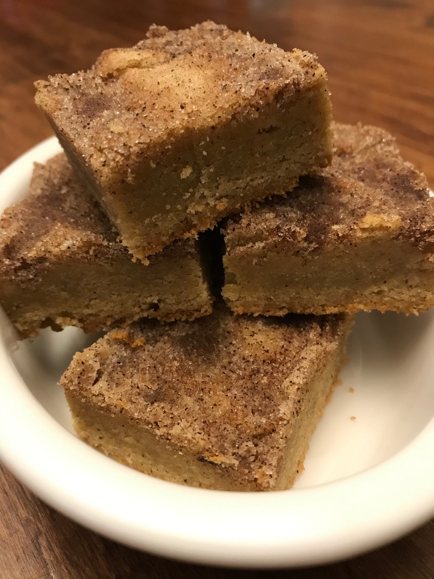 Snickerdoodle Blondie Bar